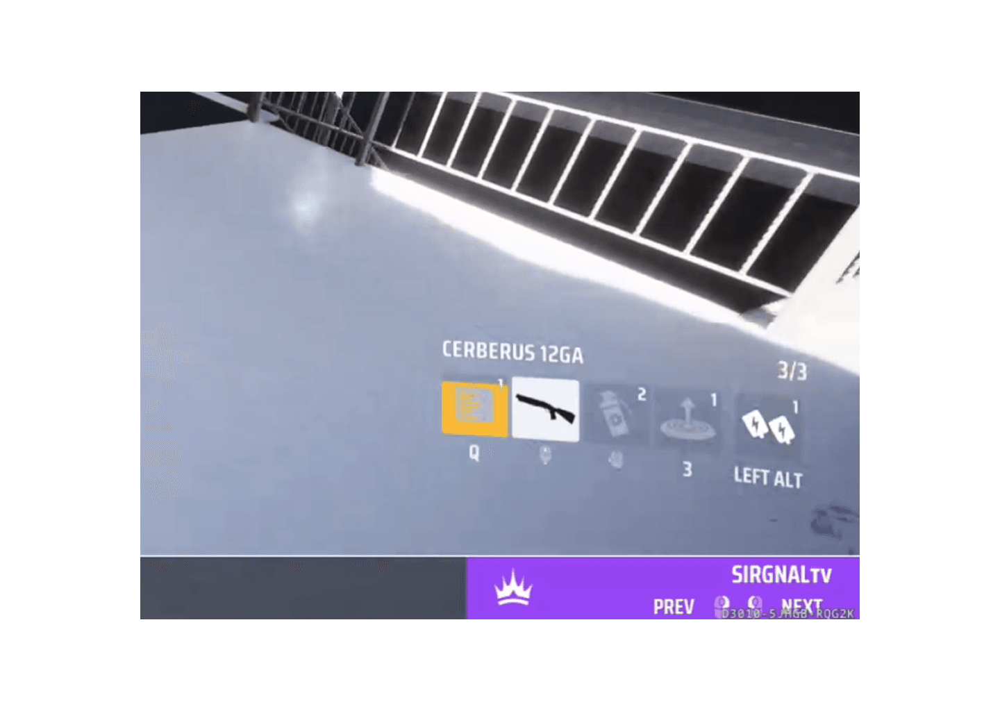 Remove Keybind Player's Loadout UI Concept
