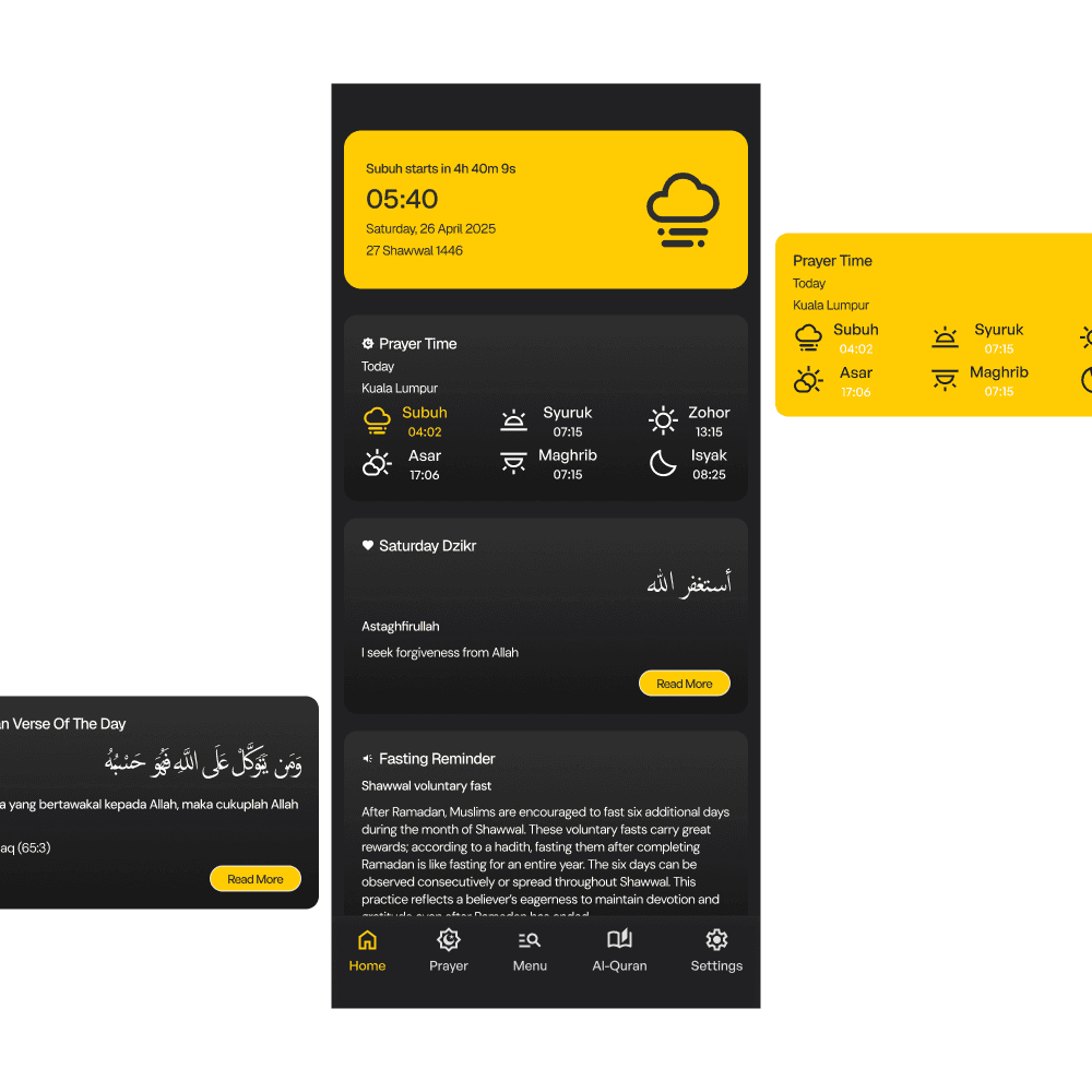 iman Pro project preview showing the design interface